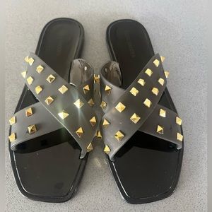 Steve Madden Studded Jelly Sandals